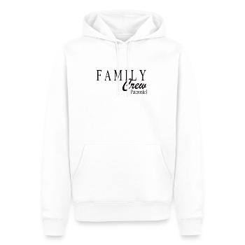 Family Crew Patenonkel - Männer Premium Bio Hoodie - Weiß - Vorne - Nico (187cm)