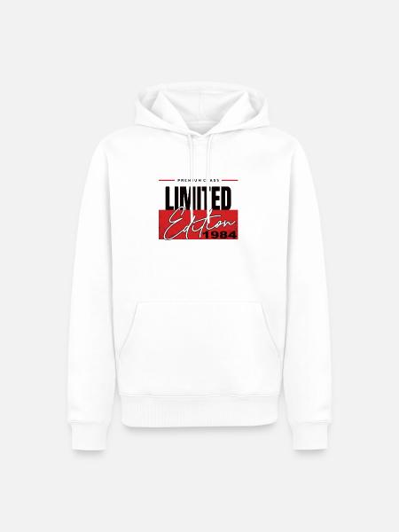 Limited Edition 1984 - Men’s Premium Organic Hoodie - white