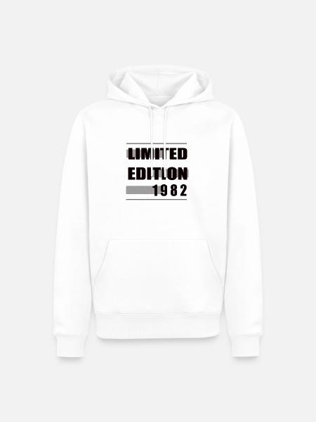 Limited Edition 1982 - Men’s Premium Organic Hoodie - white