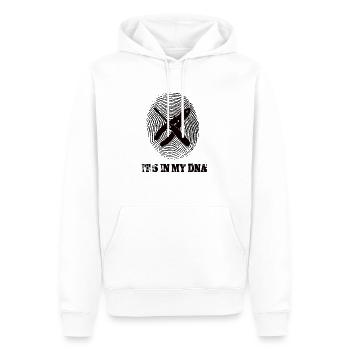 Electrician is in My DNA - Men’s Premium Organic Hoodie - white - Front - Nico (187cm)