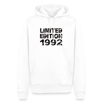 Limited Edition 1992 Geburtstag 1992 Geburtstag - Männer Premium Bio Hoodie - Weiß - Vorne - Nico (187cm)