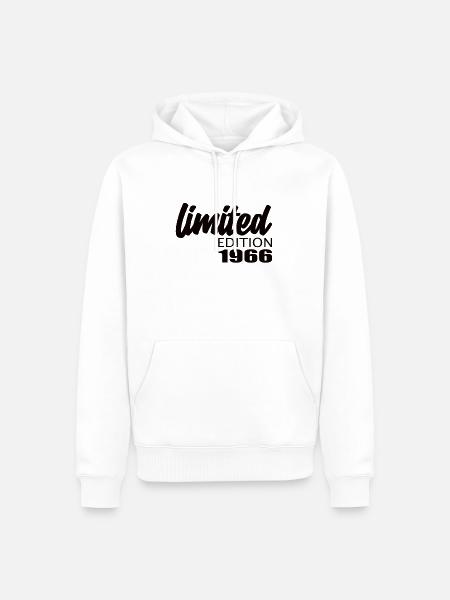Limited Edition 1966 - Men’s Premium Organic Hoodie - white