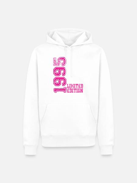 Limited Edition 1995 - Men’s Premium Organic Hoodie - white