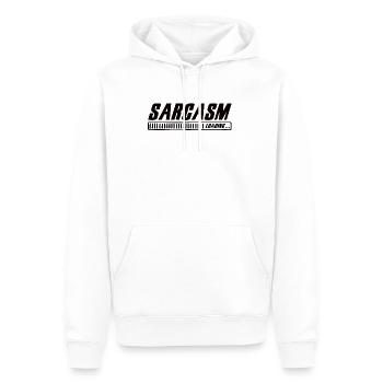 Sarcasm Loading Sarcasm Funny Humor Sarcastic - Männer Premium Bio Hoodie - Weiß - Vorne - Nico (187cm)