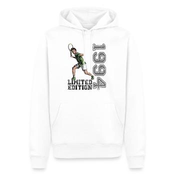 Limited Edition 1994 Limited Edition Tennis - Männer Premium Bio Hoodie - Weiß - Vorne - Nico (187cm)