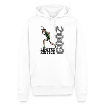 Limited Edition 2009 Limited Edition Tennis - Men’s Premium Organic Hoodie - white - Front - Nico (187cm)