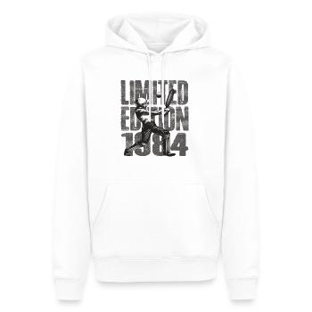 Édition limitée 1984 Édition limitée Cricket - Sweat à capuche Premium bio Homme - blanc - Devant - Nico (187cm)