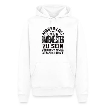 Sauveteurs Nageurs nageurs sauveteurs - Sweat à capuche Premium bio Homme - blanc - Devant - Nico (187cm)