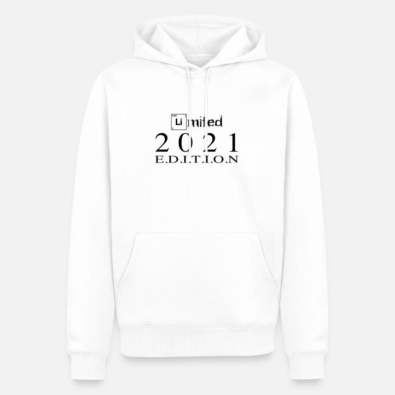 Édition limitée 2021 - Sweat à capuche Premium bio Homme - blanc