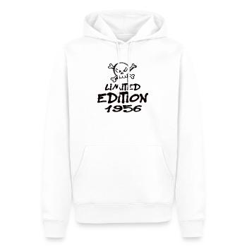 Limited Edition 1956 Geburtstag 1956 Geboren - Männer Premium Bio Hoodie - Weiß - Vorne - Nico (187cm)