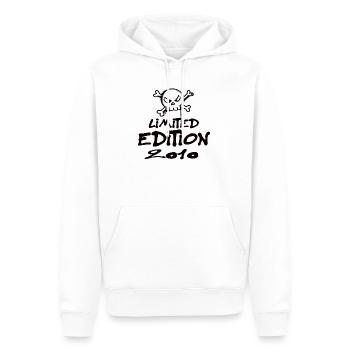 Limited Edition 2010 Geburtstag 2010 Geboren - Männer Premium Bio Hoodie - Weiß - Vorne - Nico (187cm)