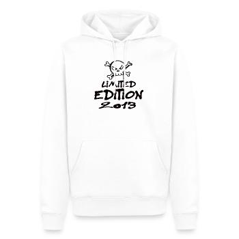Limited Edition 2013 Geburtstag 2013 Geboren - Männer Premium Bio Hoodie - Weiß - Vorne - Nico (187cm)