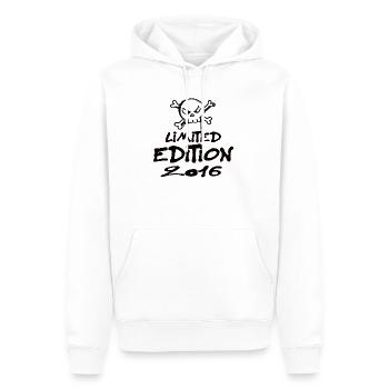 Limited Edition 2016 Geburtstag 2016 Geboren - Männer Premium Bio Hoodie - Weiß - Vorne - Nico (187cm)