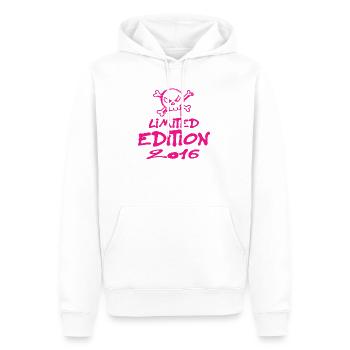 Limited Edition 2016 Geburtstag 2016 Geboren - Männer Premium Bio Hoodie - Weiß - Vorne - Nico (187cm)