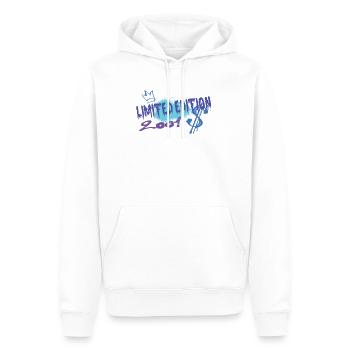Limited Edition 2001 Geburtstag 2001 Geboren - Männer Premium Bio Hoodie - Weiß - Vorne - Nico (187cm)