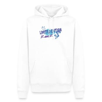 Limited Edition 2002 Geburtstag 2002 Geboren - Männer Premium Bio Hoodie - Weiß - Vorne - Nico (187cm)