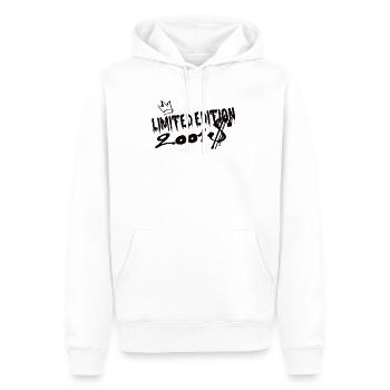 Limited Edition 2001 Geburtstag 2001 Geboren - Männer Premium Bio Hoodie - Weiß - Vorne - Nico (187cm)