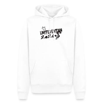 Limited Edition 2024 Geburtstag 2024 Geboren - Männer Premium Bio Hoodie - Weiß - Vorne - Nico (187cm)
