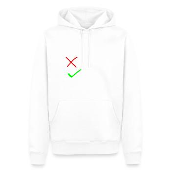 Gesellenbrief Abschluss Geselle 2022 - Männer Premium Bio Hoodie - Weiß - Vorne - Nico (187cm)