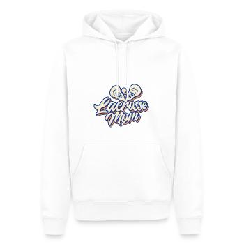 Lacrosse Sport Mutter Mama I Geschenk - Männer Premium Bio Hoodie - Weiß - Vorne - Nico (187cm)