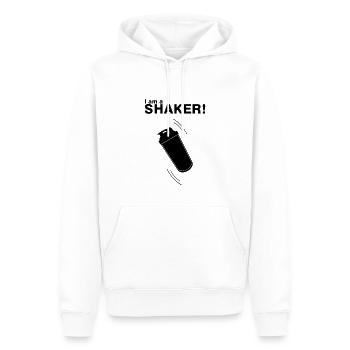 I am a Shaker! - Shakes - Männer Premium Bio Hoodie - Weiß - Vorne - Nico (187cm)