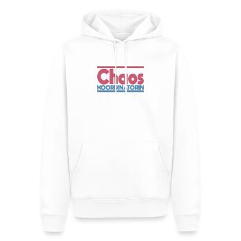 Chaos Koordinatorin Mama Mutter Oma Erzieherin - Männer Premium Bio Hoodie - Weiß - Vorne - Nico (187cm)