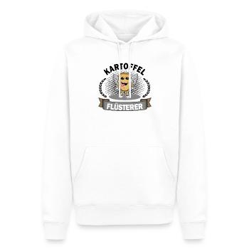 Kartoffel - Männer Premium Bio Hoodie - Weiß - Vorne - Nico (187cm)