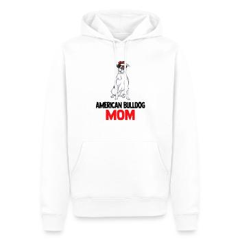 American Bulldog - Männer Premium Bio Hoodie - Weiß - Vorne - Nico (187cm)