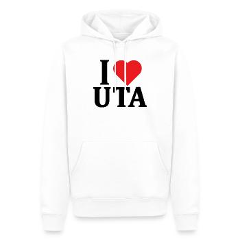 T-Shirt Ich liebe Uta T-Shirt Sardinien Geschenkidee - Männer Premium Bio Hoodie - Weiß - Vorne - Nico (187cm)