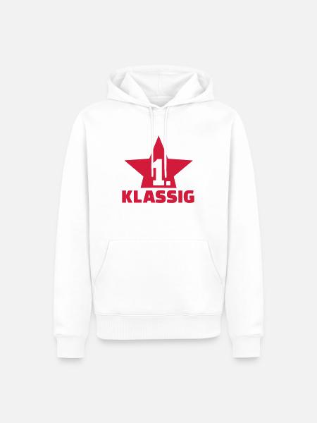 Einschulung - Männer Premium Bio Hoodie - Weiß
