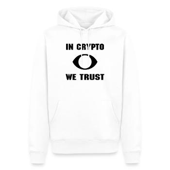 Bitcoin Trading Crypto Aktien - Männer Premium Bio Hoodie - Weiß - Vorne - Nico (187cm)