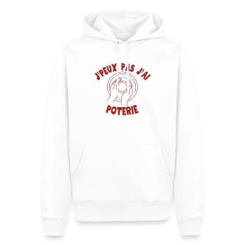 Töpferei Ruhestandsgeschenk - Männer Premium Bio Hoodie - Weiß - Vorne - Nico (187cm)