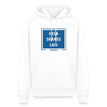 Toute l’équipe de Skåne Svedala Malmö - Sweat à capuche Premium bio Homme - blanc - Devant - Nico (187cm)
