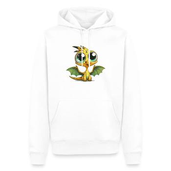 Baby-Monster - Männer Premium Bio Hoodie - Weiß - Vorne - Nico (187cm)