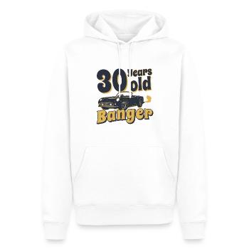 30th Anniversary 30 Years 1994 Vintage - Men’s Premium Organic Hoodie - white - Front - Nico (187cm)