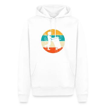 Müllmann Mülltonne Müllabfuhr Müllentsorgung - Männer Premium Bio Hoodie - Weiß - Vorne - Nico (187cm)