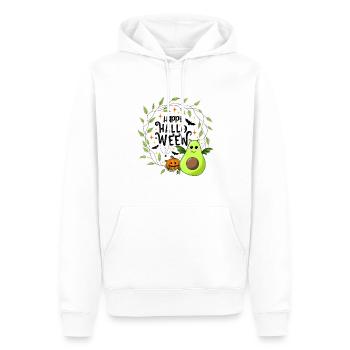 Happy Halloween Avocado - Männer Premium Bio Hoodie - Weiß - Vorne - Nico (187cm)