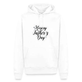 Alles Gute zum Vatertag - Männer Premium Bio Hoodie - Weiß - Vorne - Nico (187cm)