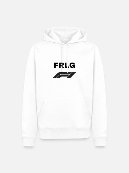 Test - Männer Premium Bio Hoodie - Weiß