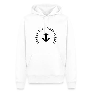 Segler aus Leidenschaft - Männer Premium Bio Hoodie - Weiß - Vorne - Nico (187cm)