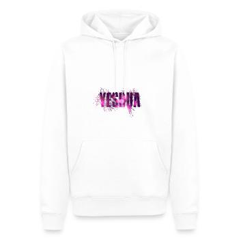Yeshua Jesus Christus Jahwe - Männer Premium Bio Hoodie - Weiß - Vorne - Nico (187cm)