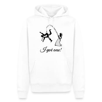 I Got One Bride Bachelorette Hen Party - Männer Premium Bio Hoodie - Weiß - Vorne - Nico (187cm)
