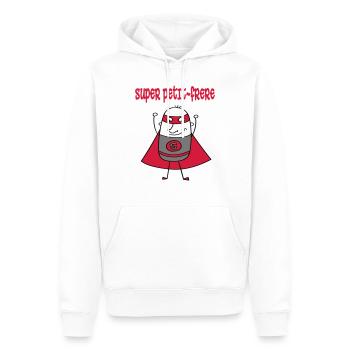 Super petit-frere - Männer Premium Bio Hoodie - Weiß - Vorne - Nico (187cm)