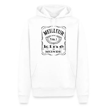Meilleur kiné du monde - Männer Premium Bio Hoodie - Weiß - Vorne - Nico (187cm)