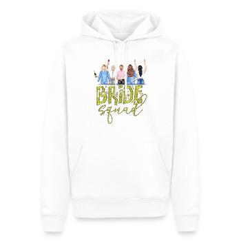 Braut Braut Hochzeit Junggesellenabschied Brautjungfernabschied - Männer Premium Bio Hoodie - Weiß - Vorne - Nico (187cm)