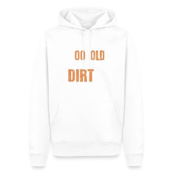 Jamais trop vieux pour jouer dans le plaisir de la terre - Sweat à capuche Premium bio Homme - blanc - Devant - Nico (187cm)