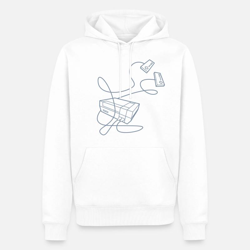 NES Console - Männer Premium Bio Hoodie - undefined