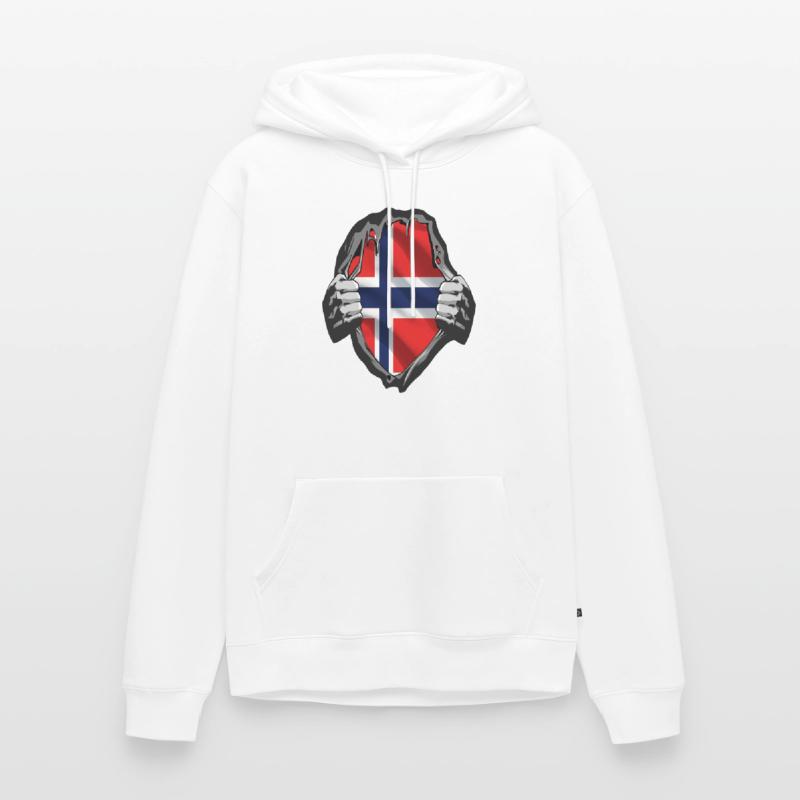norway cod card cod hunter gift Men’s Premium Organic Hoodie