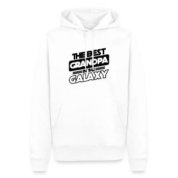Grandpa grandpa sayings - Men’s Premium Organic Hoodie - white - Front - Nico (187cm)