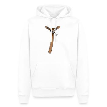animal shirt gerenuk giraffenantilope - Männer Premium Bio Hoodie - Weiß - Vorne - Nico (187cm)